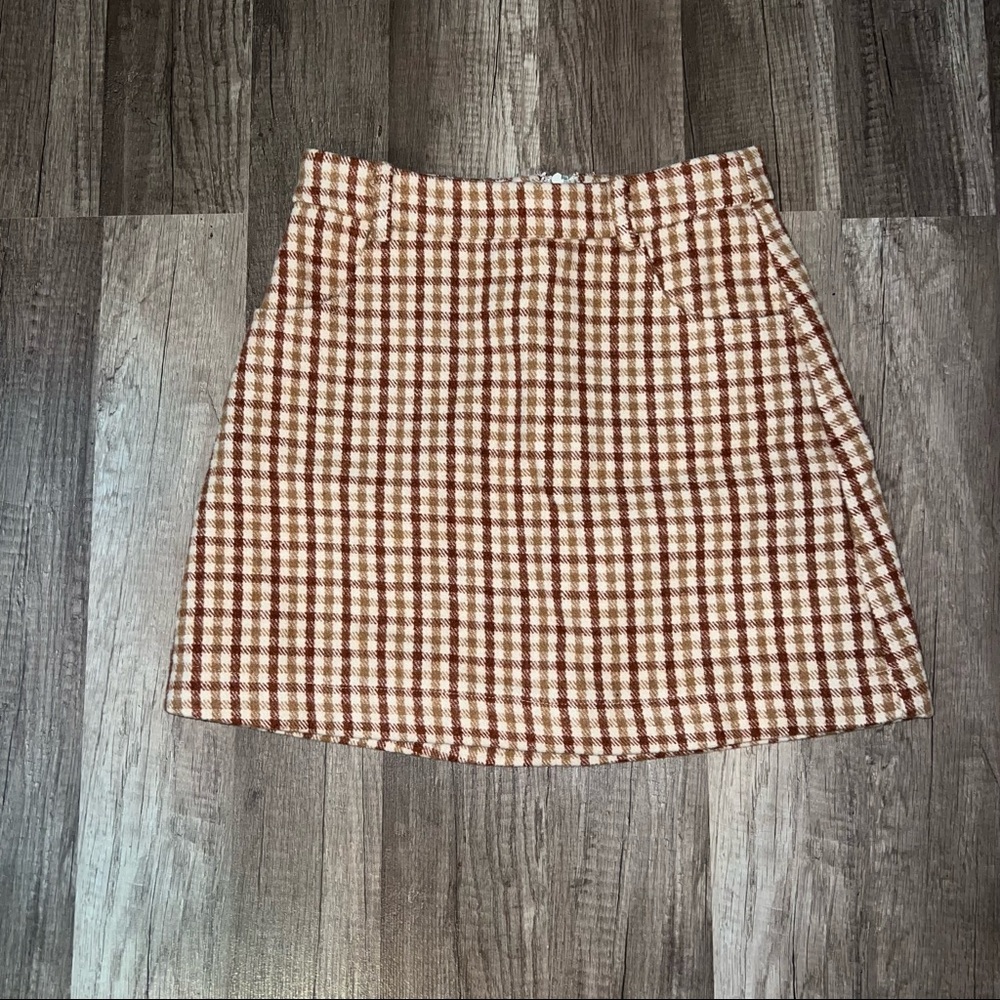 Plaid Skirt